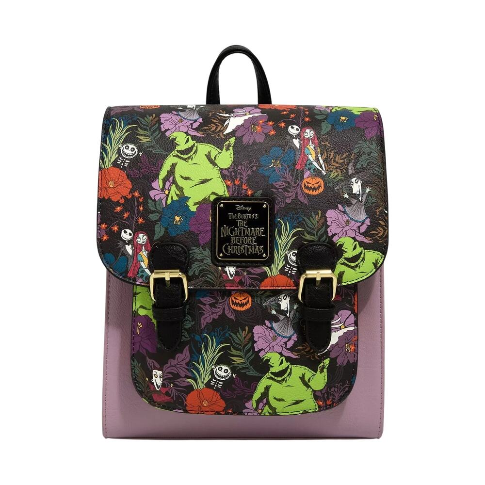 Loungefly Disney NBC Allover Print Buckle Mini Backpack- NWT